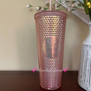 Starbucks Thailand Rose Gold Studded Tumbler